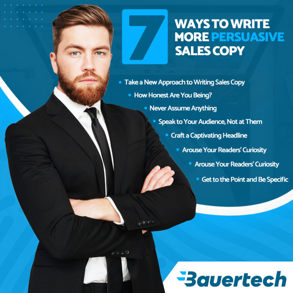 7 ways to write more persuasive sales copy