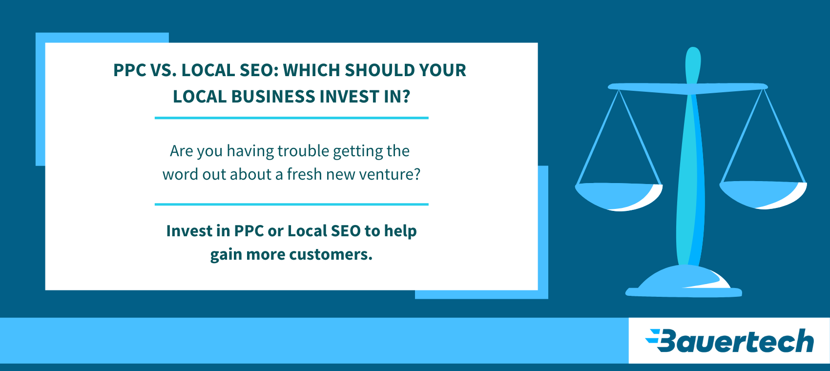 Comparing PPC and Local SEO for Small Local Businesses.