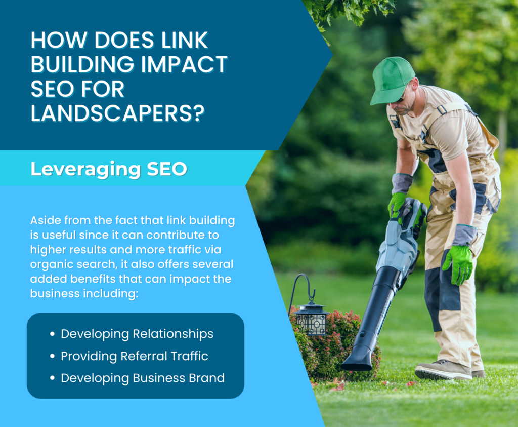 Alt-Text Description: How Does Link Building Go Beyond Only Helping SEO for Landscapers?